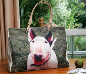 Photo Handbag in Leather
