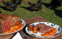 Highland Cattle Prime Rib of Beef
