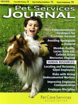 Lucies Farm Ltd. is a member of the Pet Care Services Association (formerly the American Boarding Kennel Association). The PCSA did a member profile in their April/May 2009 issue. The article can be downloaded here (please click above). It's a 4.3MB Adobe Acrobat Reader (PDF) document, and will download to your computer.