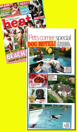 We're both in the 15-21 August 2009 issue ofHeatmagazine.