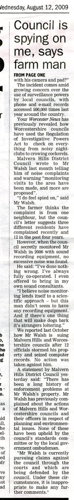 Continuation of the article - "They're Spying on Me"