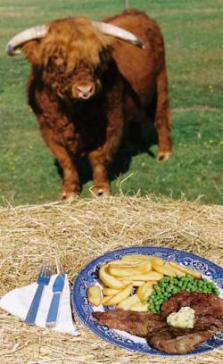Lord Rannoch and Highland Steak Dinner